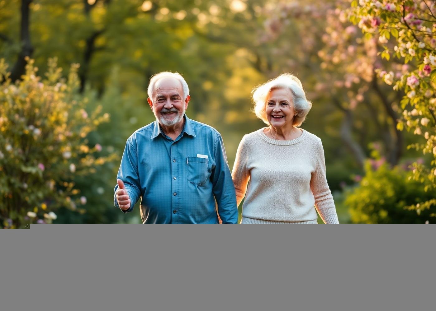 Caregiver and senior
